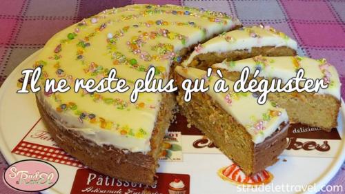 Cake aux carottes - Le frosting 10