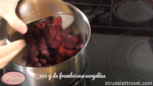 Cheesecake aux framboises - La crème  5