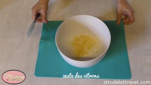 Crumb cake au citron - La pâte 4