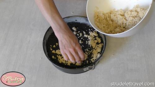 Crumble au pavot : Confection 3