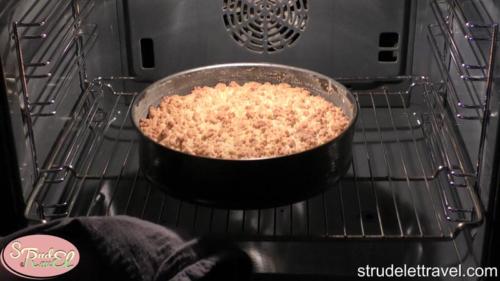 Crumble au pavot : Confection 5