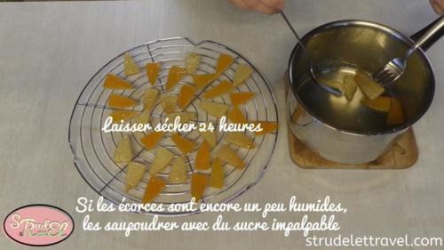 Ecorces d'oranges ou de citrons confits 19