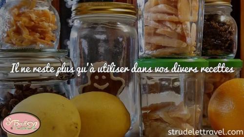 Ecorces d'oranges ou de citrons confits 21